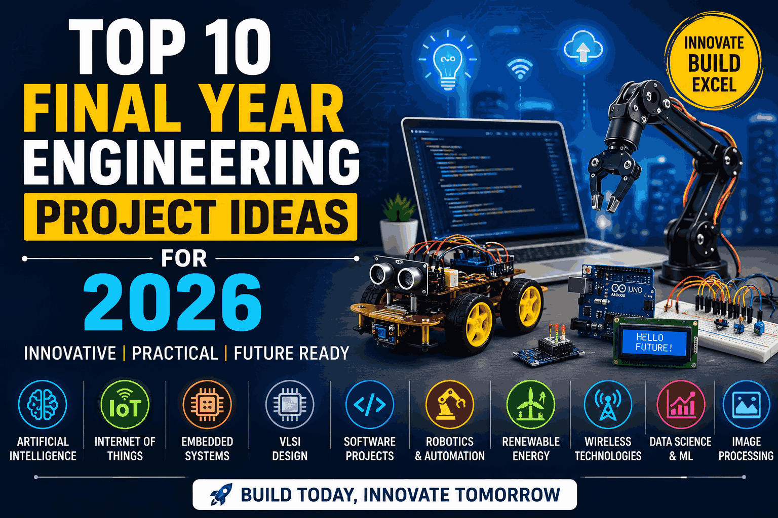 Top 10 Final Year Engineering Project Ideas for 2026